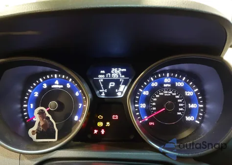 2013 Hyundai Elantra Gls/Limited из США, поврежденный, VIN 5NPDH4AEXDH200632